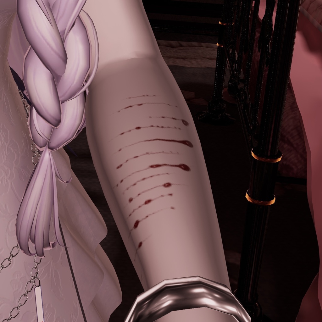 【ルルネ rurune】傷 リスカ cut texture2