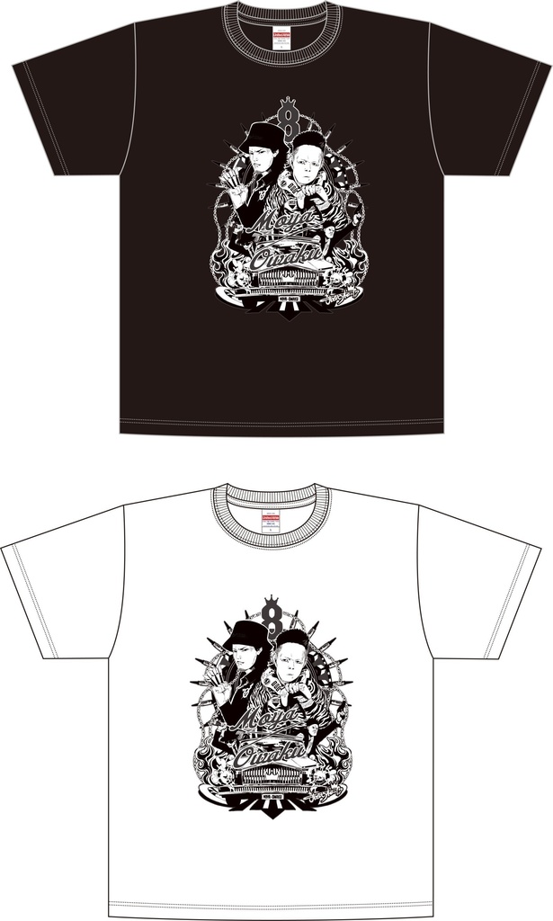 【Tシャツ】MOYA×jbstyle 8周年記念Tシャツ ビッグシルエット