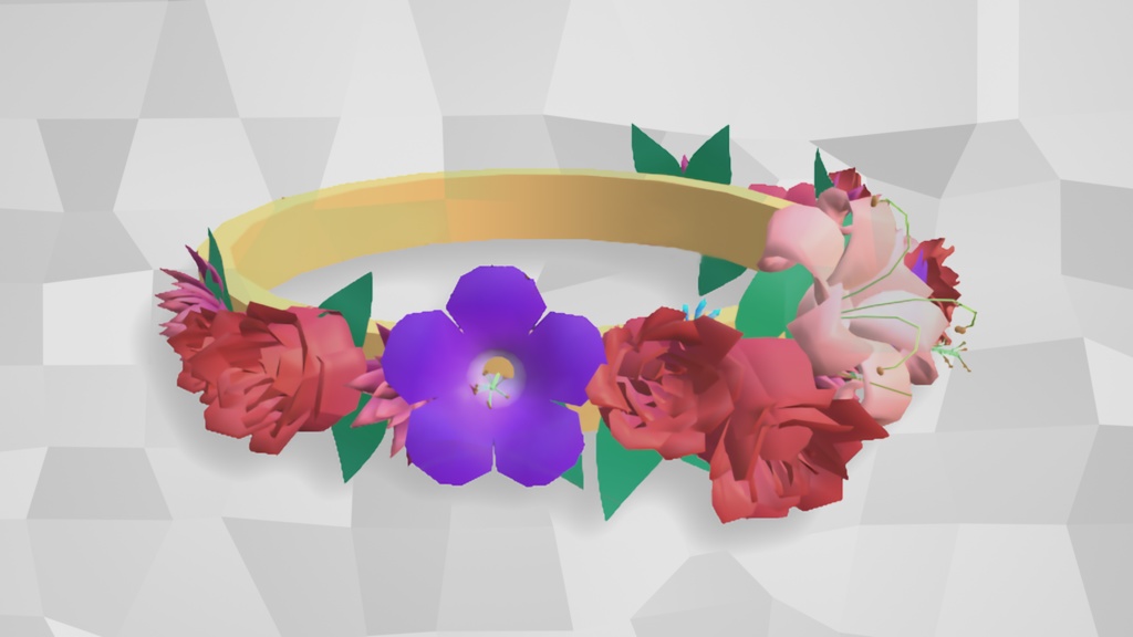 Flower Crown (花かんむり) - VRChat - Unity
