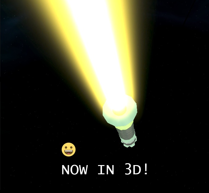 BiT's *2.0* Unity or VRChat Lightsaber prefab (ライトセーバー プレハブ)