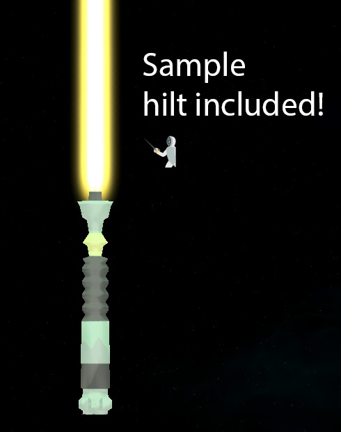 BiT's *2.0* Unity or VRChat Lightsaber prefab (ライトセーバー プレハブ)