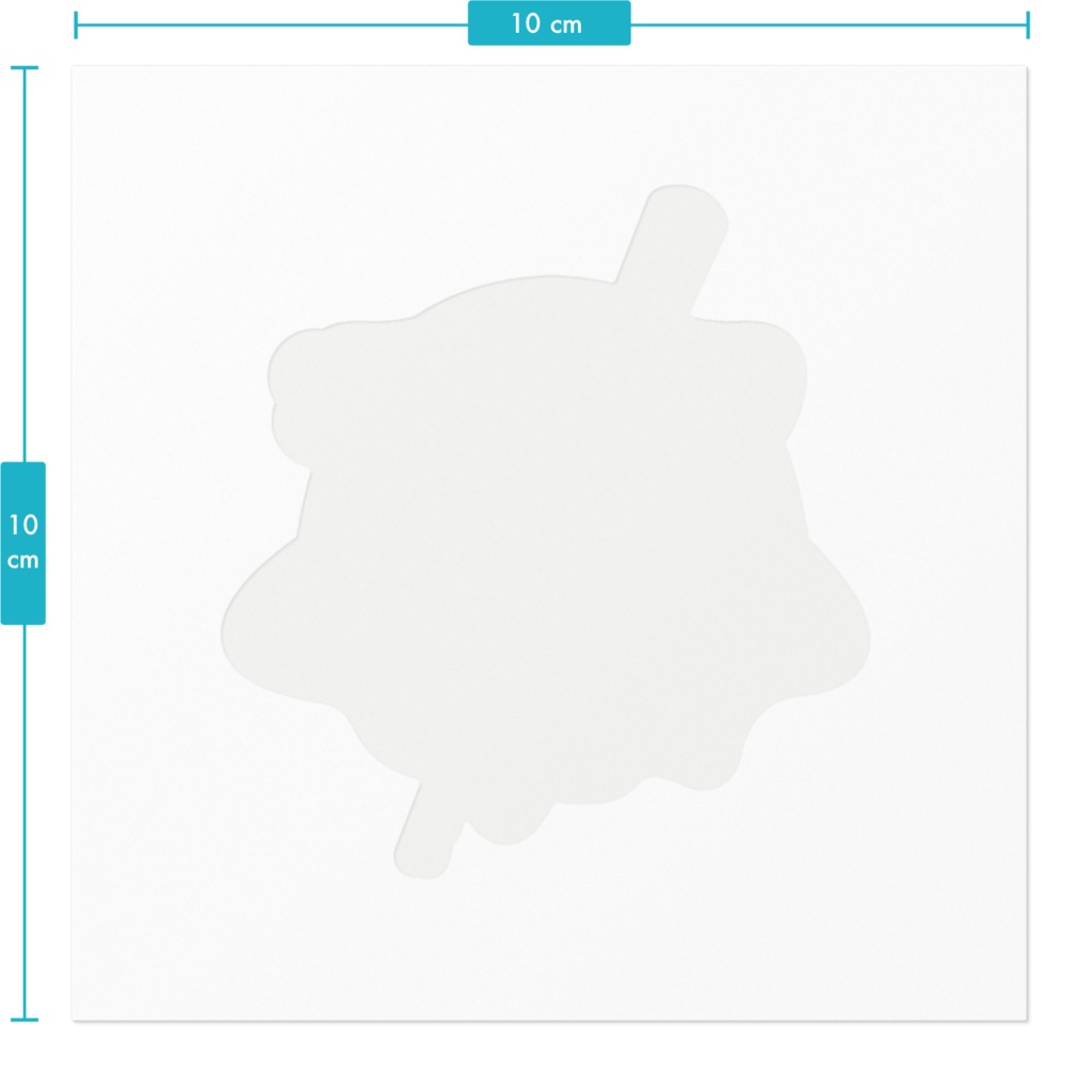 めんだこのとろとろたこ焼きステッカー