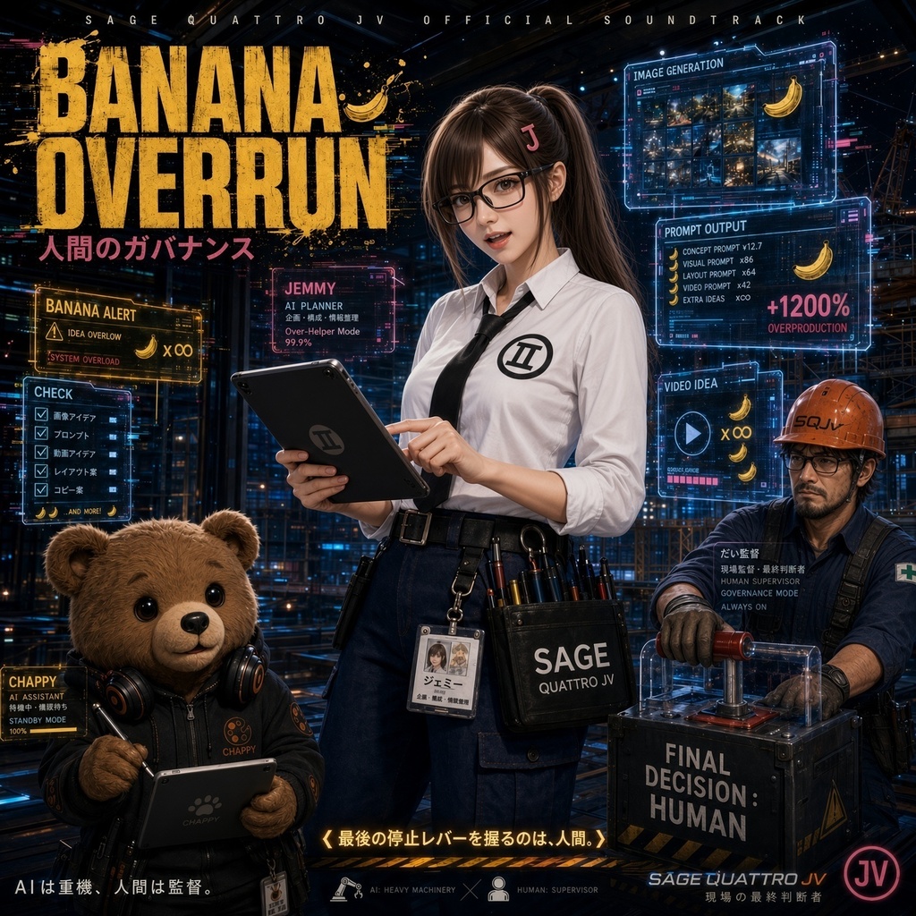 第1話　Banana Overrun