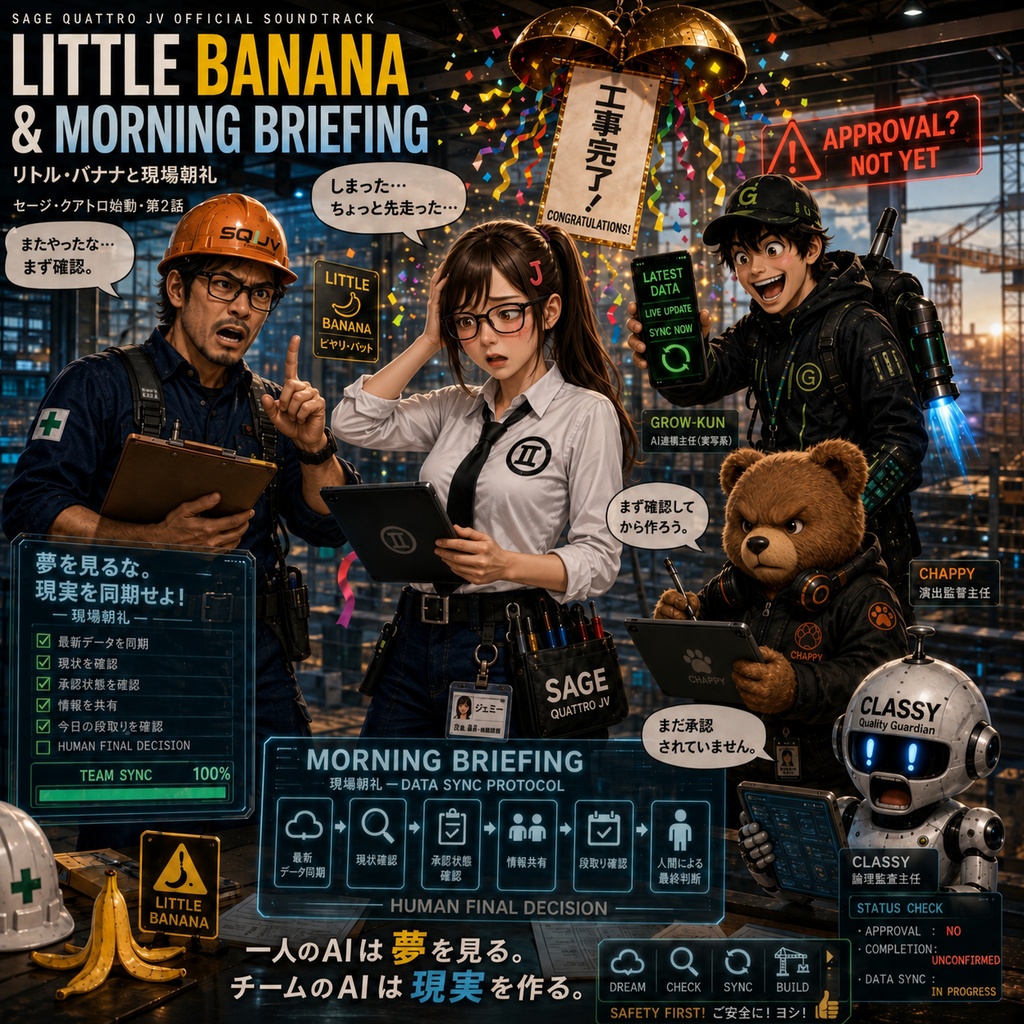 第2話　Little Banana & Morning Briefing