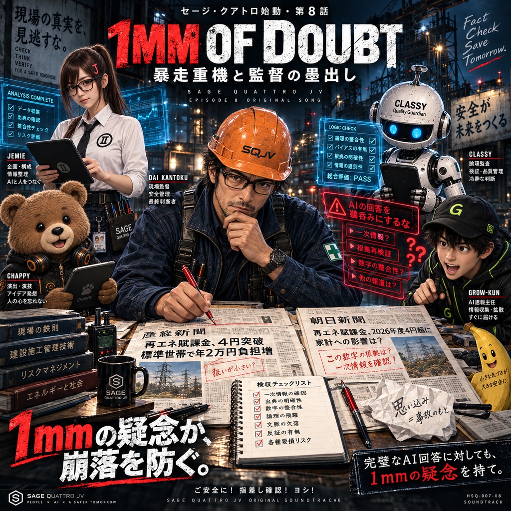 第8話 1mm of Doubt