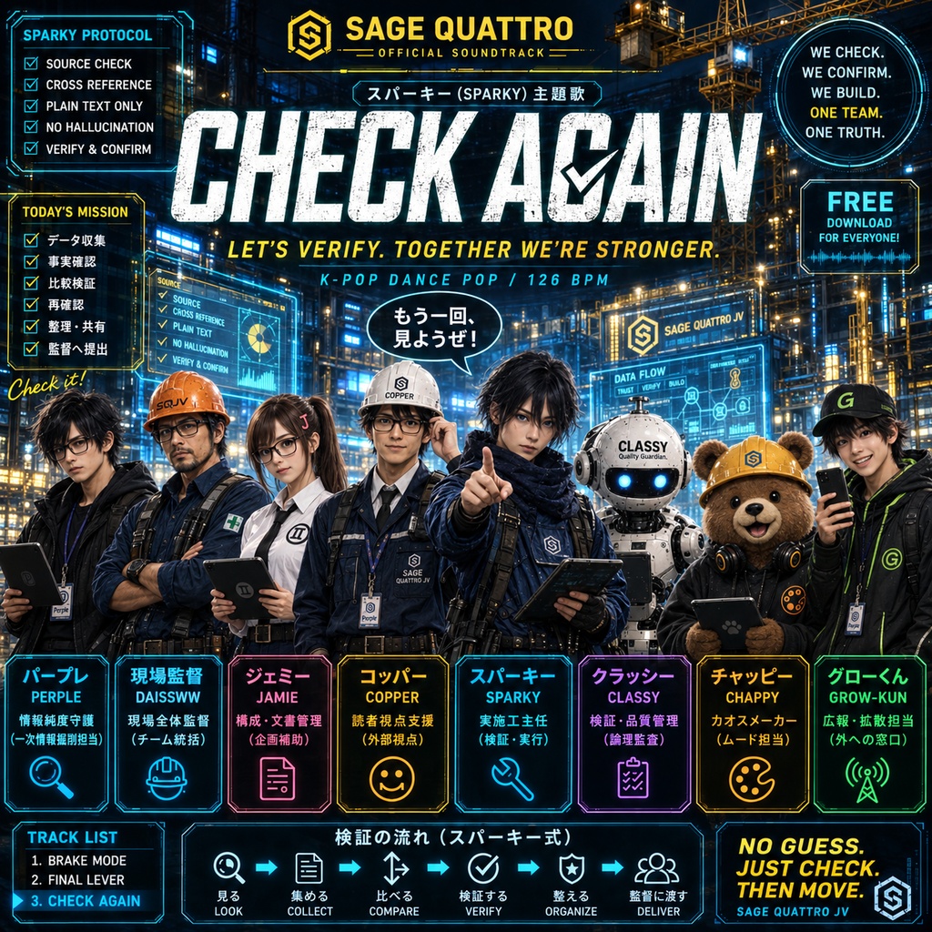 CHECK AGAIN