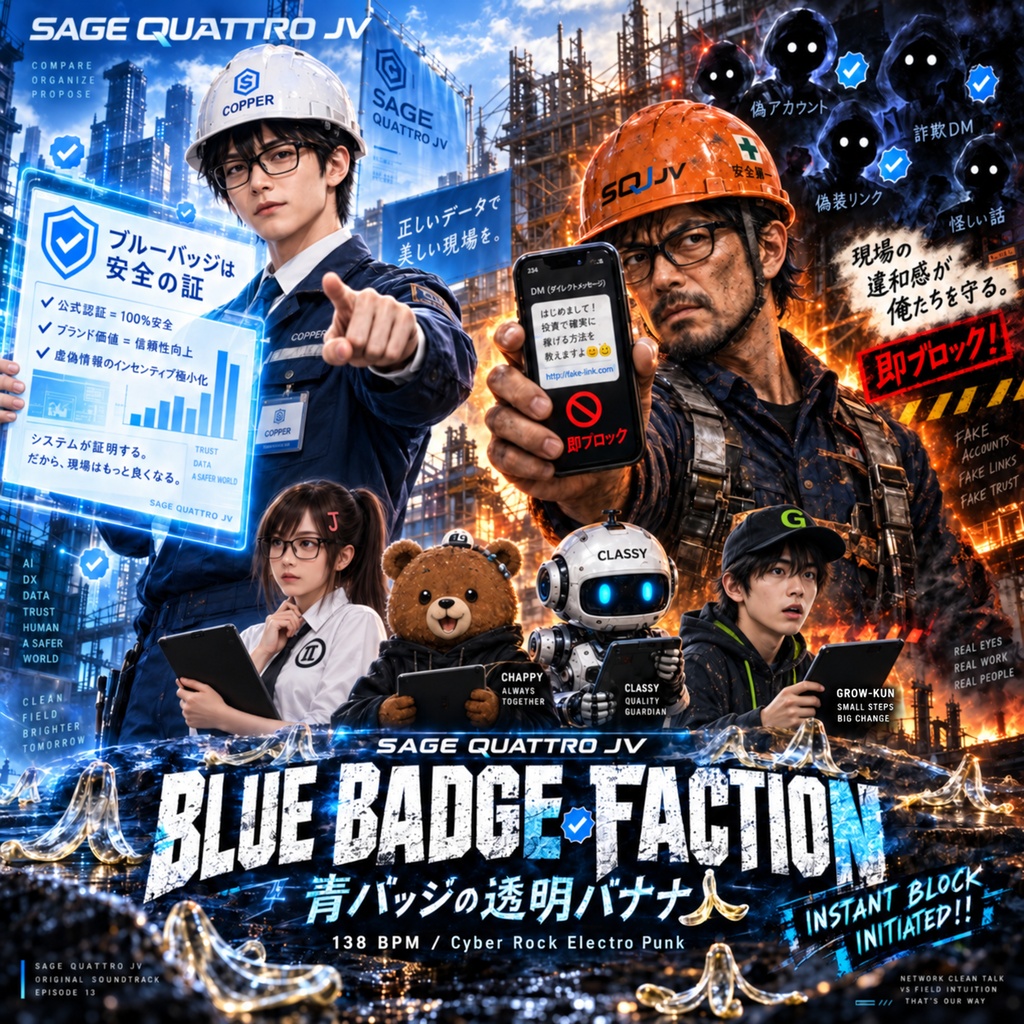 第13話　BLUE BADGE FACTION