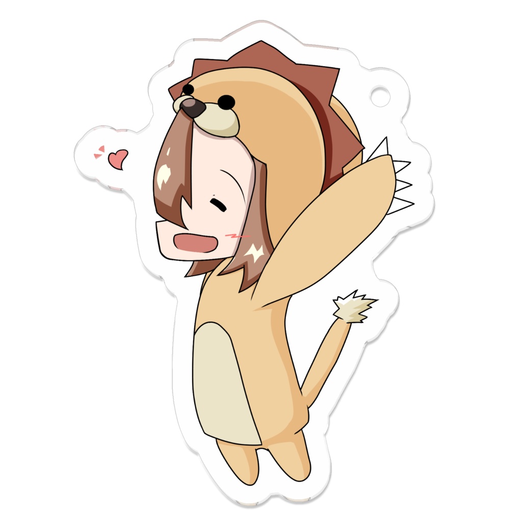 着ぐるみ球子アクリルキーホルダー