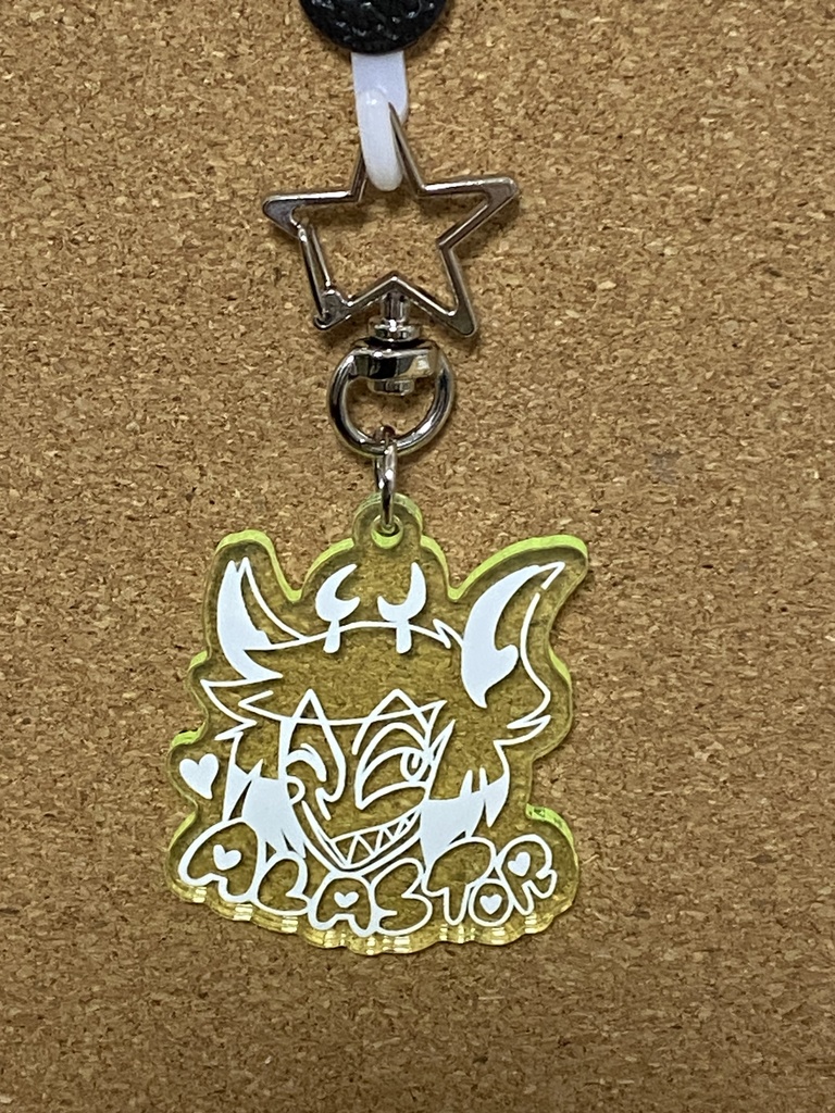 アラスター　単色アクリルキーホルダー