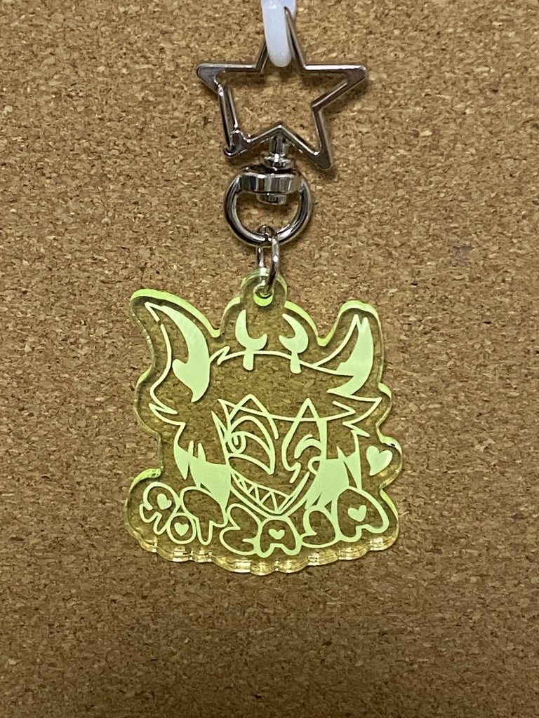 アラスター 単色アクリルキーホルダー