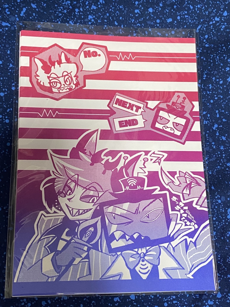 アラスター＆ヴォックス グラデ便箋