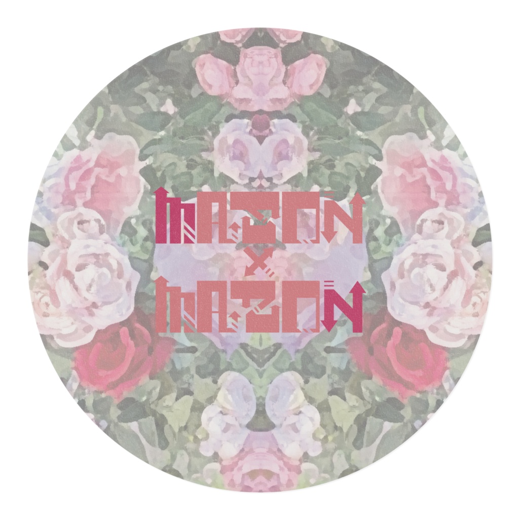 マスキングテープ 薔薇