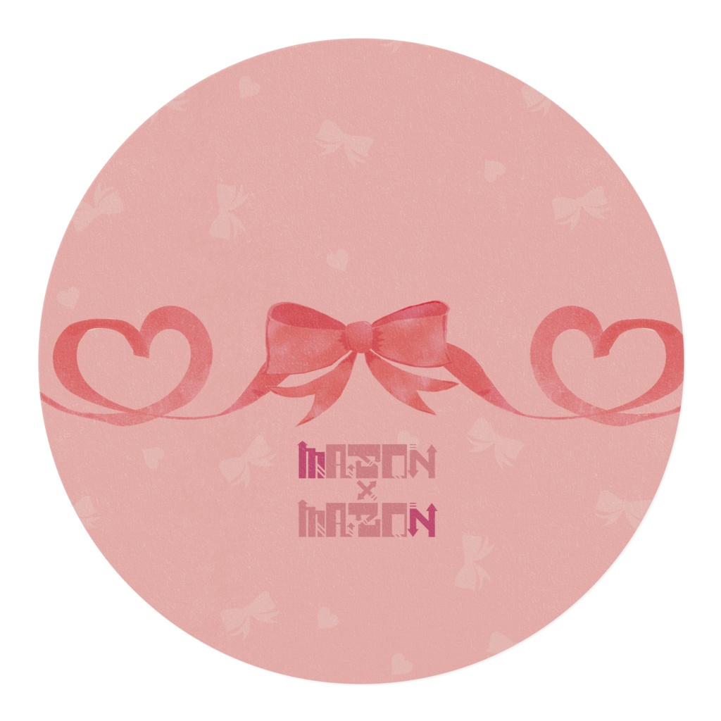 マスキングテープ ハートリボン