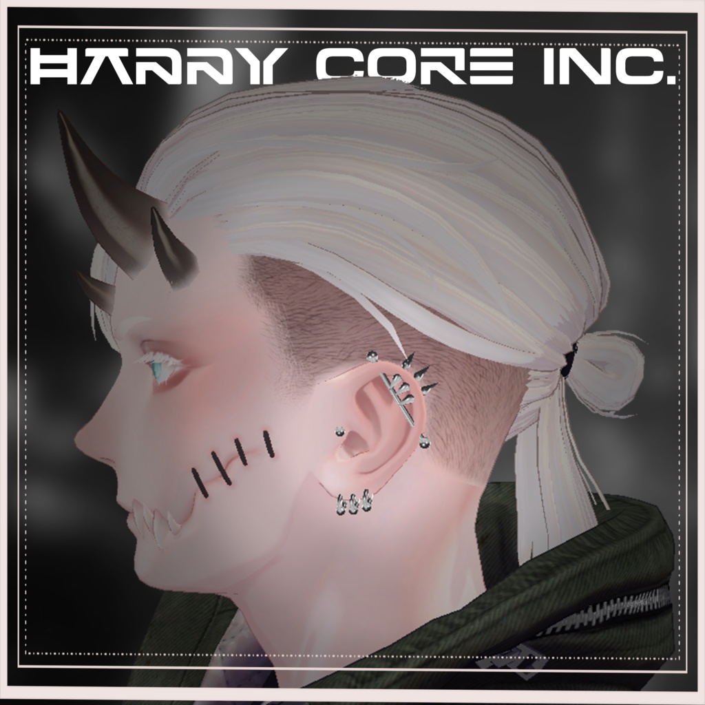[5アバター対応]HappyCore Inc製ボディピアス