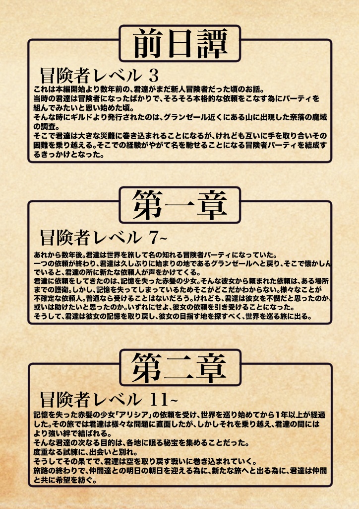 【SW2.5】黎明の旅路【SPLL:E111038】