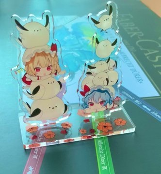 フランちゃんトートバッグ つむつむアクリルスタンド