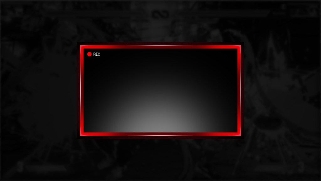 【無料!】シンプルな Webカメラ オーバーレイ【全7色 / ちょっとうごく!】