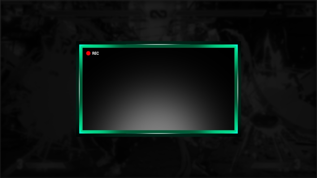 【無料!】シンプルな Webカメラ オーバーレイ【全7色 / ちょっとうごく!】