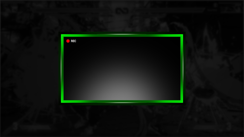 【無料!】シンプルな Webカメラ オーバーレイ【全7色 / ちょっとうごく!】