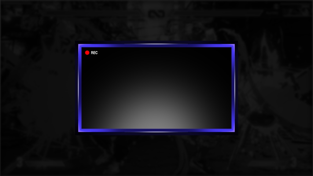 【無料!】シンプルな Webカメラ オーバーレイ【全7色 / ちょっとうごく!】