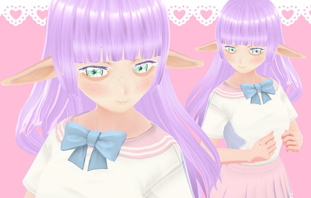 [VRoid] Kawaii Seifuku + Multiple Colors