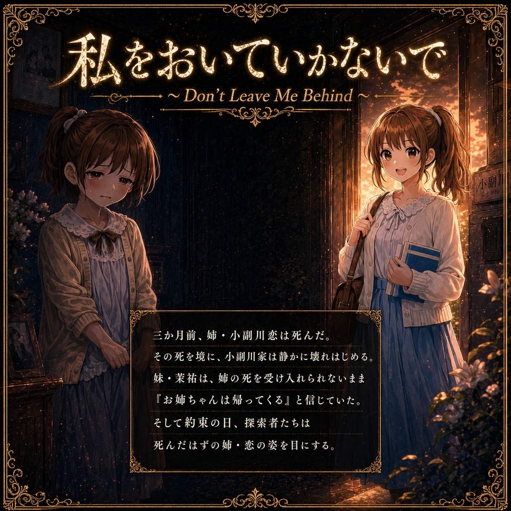 【本文・KP補助無料】CoC6版『私をおいていかないで』SPLL:E188310