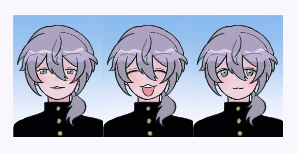 椎名ニキ証明写真風シ〜ル