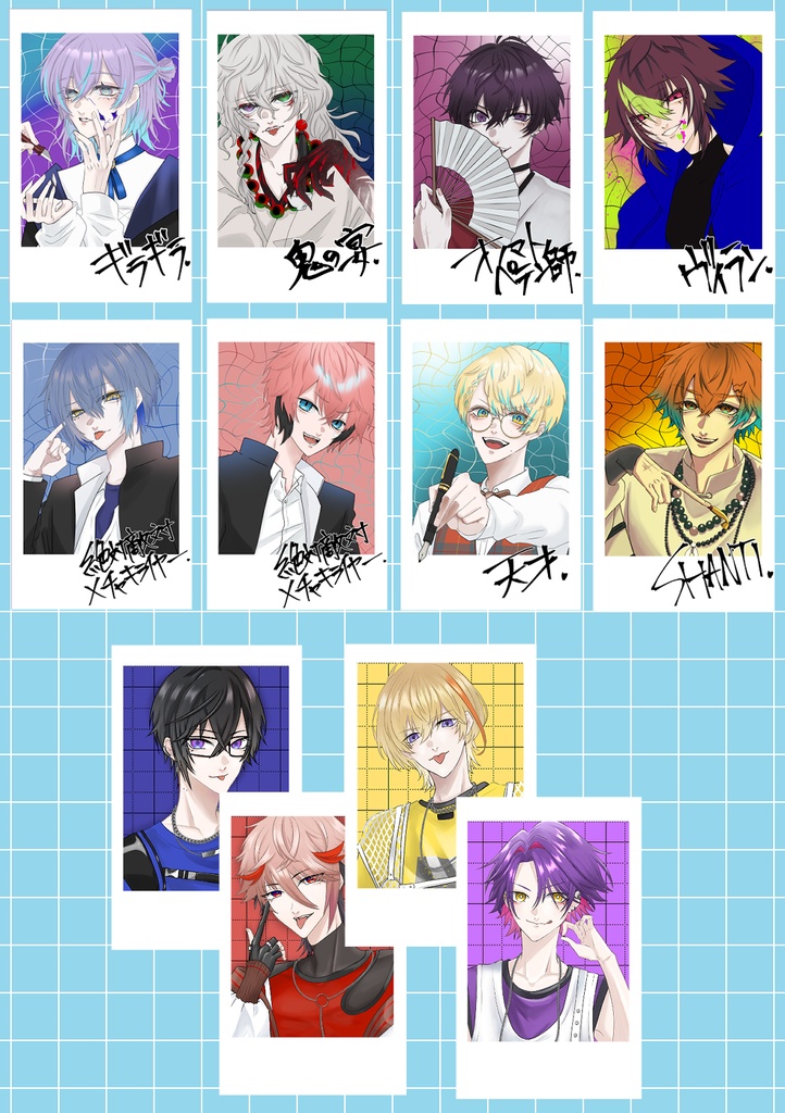 チェキ風カード