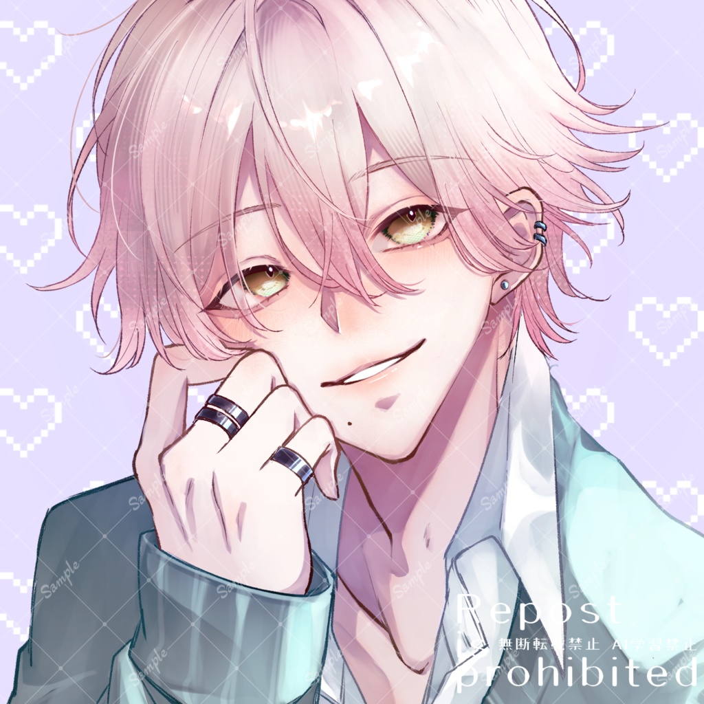 【完成品】すぐに使えるアイコン【サイズ違い3枚セット】