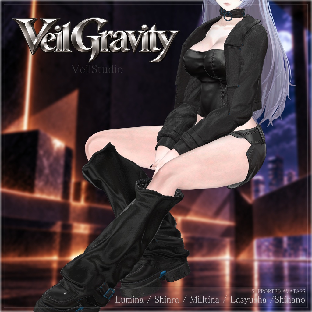 「 Veil_Gravity 」 VRC/複数アバター対応