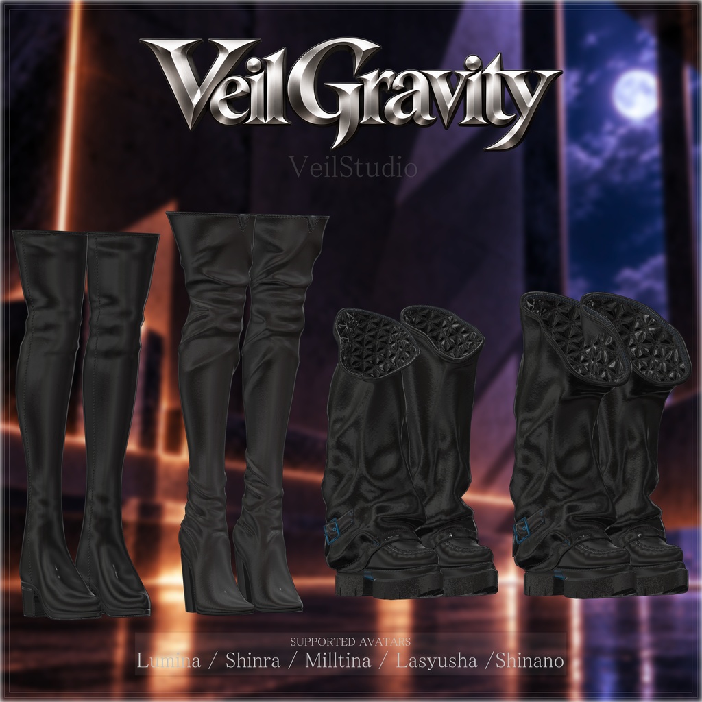 「 Veil_Gravity 」 VRC/複数アバター対応