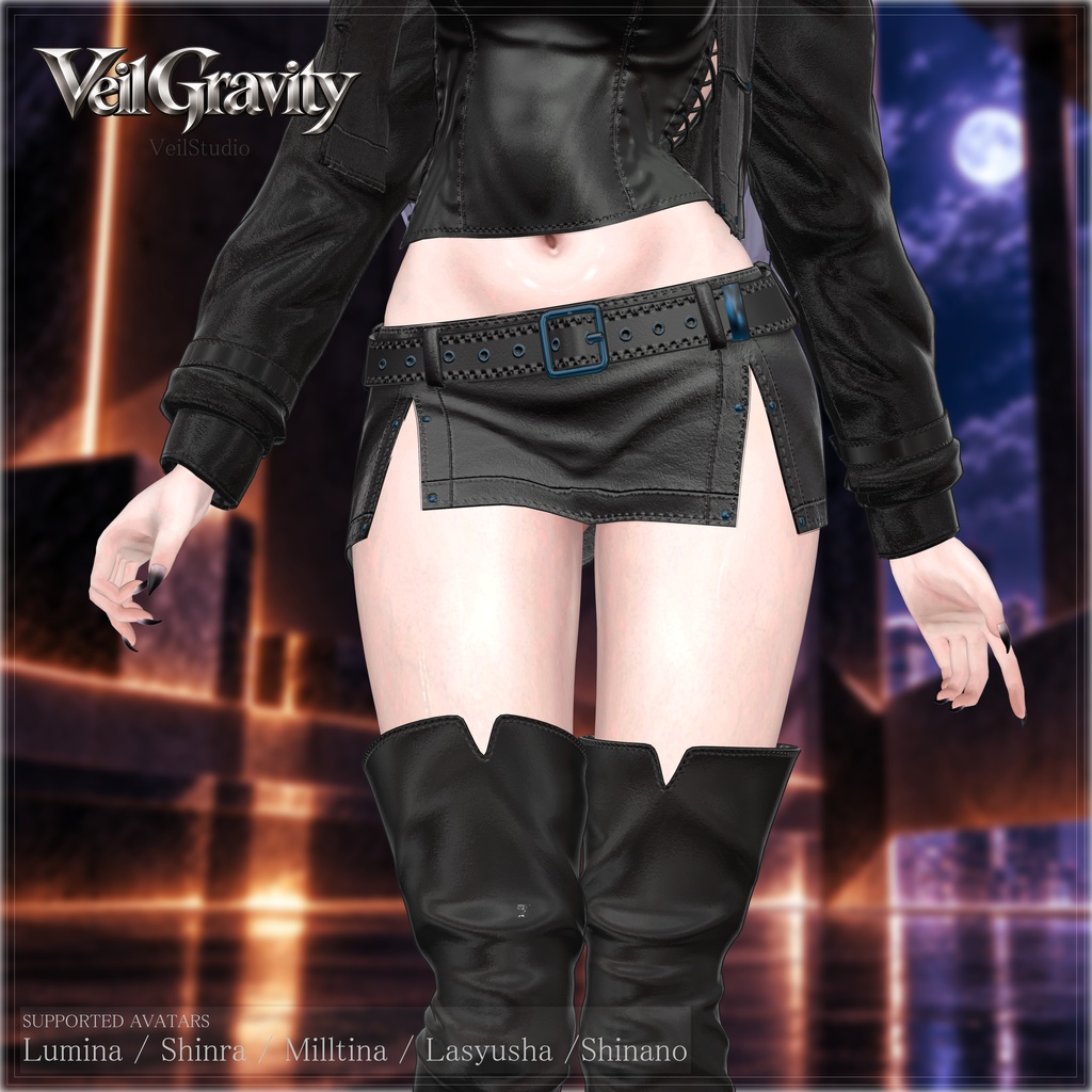 「 Veil_Gravity 」 VRC/複数アバター対応