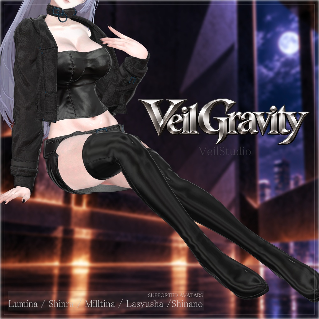「 Veil_Gravity 」 VRC/複数アバター対応