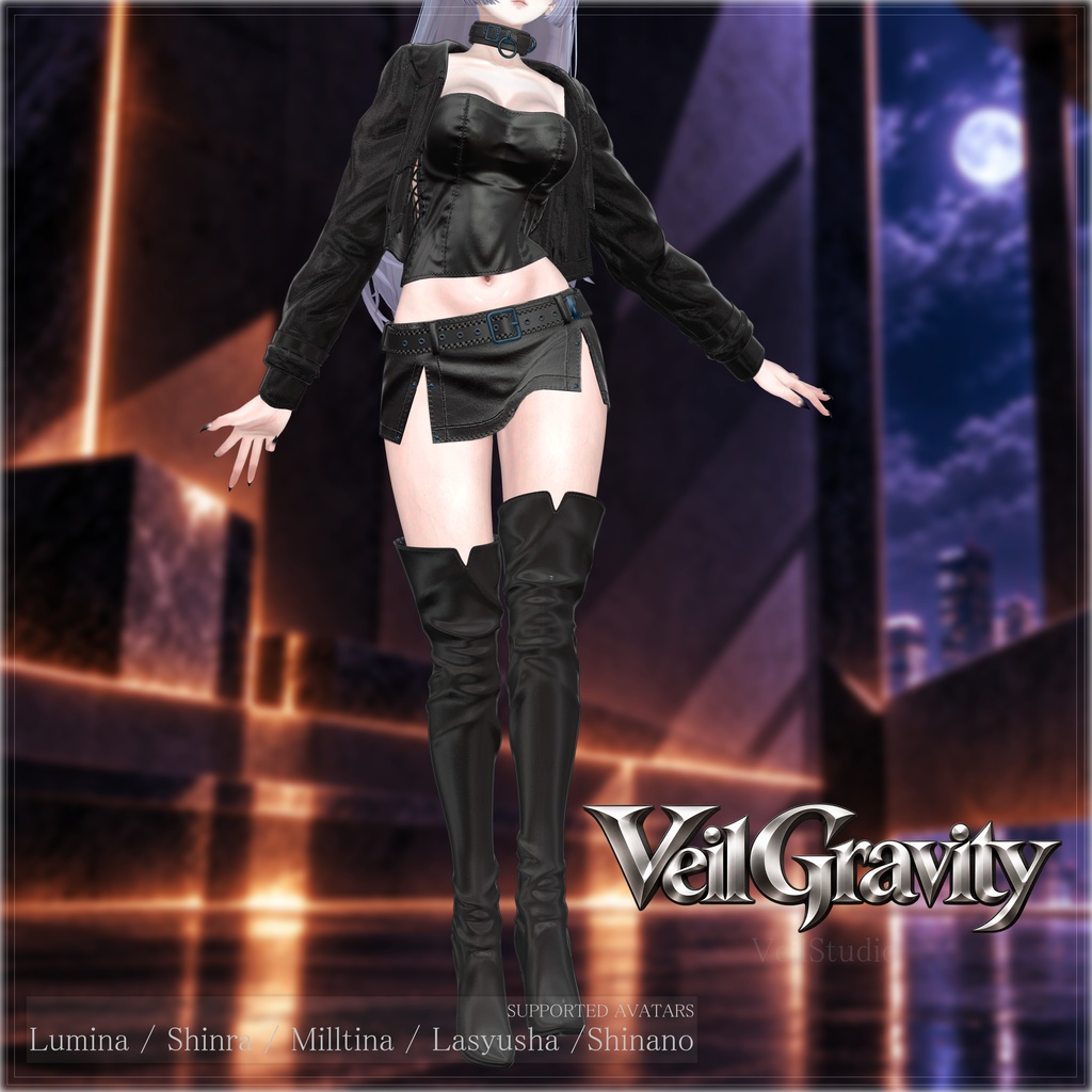 「 Veil_Gravity 」 VRC/複数アバター対応