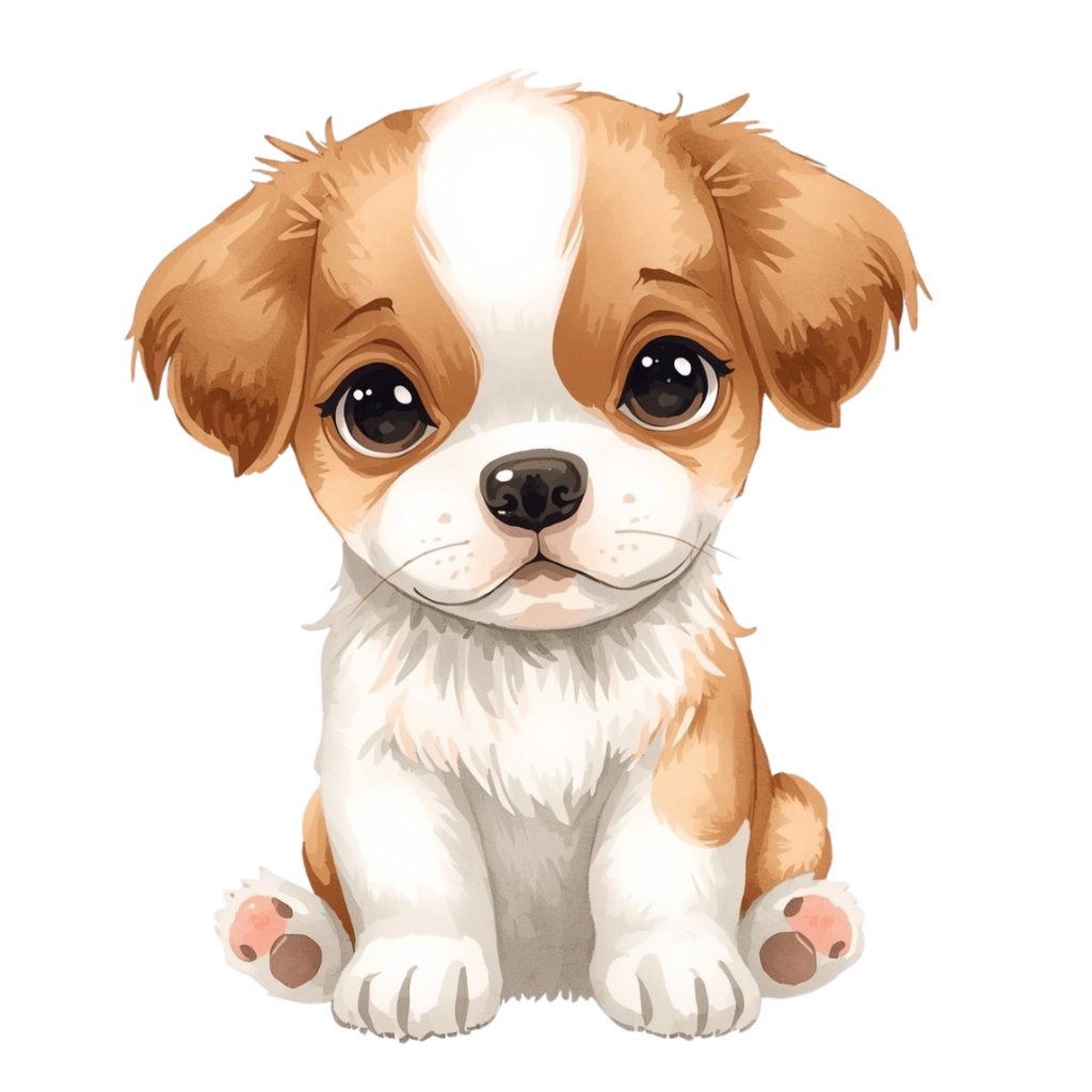 Baby Animals Clip Art|水彩画風かわいい動物の赤ちゃん10点セット(PNG・背景透過)