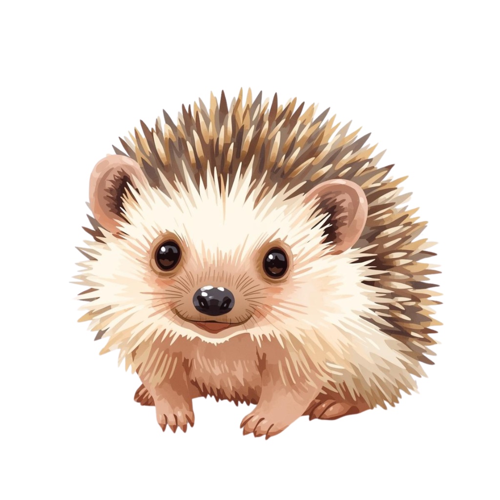 Baby Animals Clip Art|水彩画風かわいい動物の赤ちゃん10点セット(PNG・背景透過)