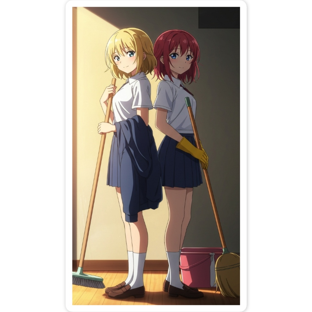 放課後ダストバスターズ!スマフォステッカー