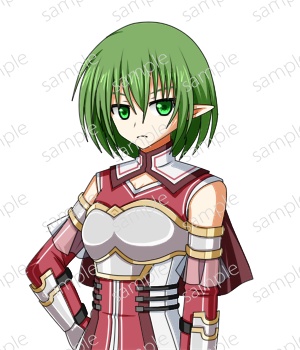 【立ち絵素材】エルフの騎士