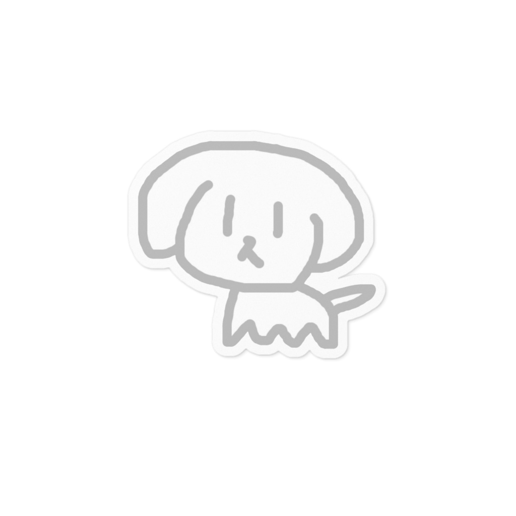 かませいぬステッカー