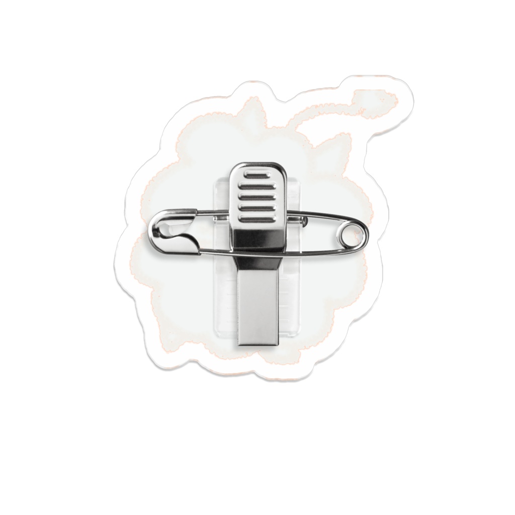 らいおんさんアクリルバッジ