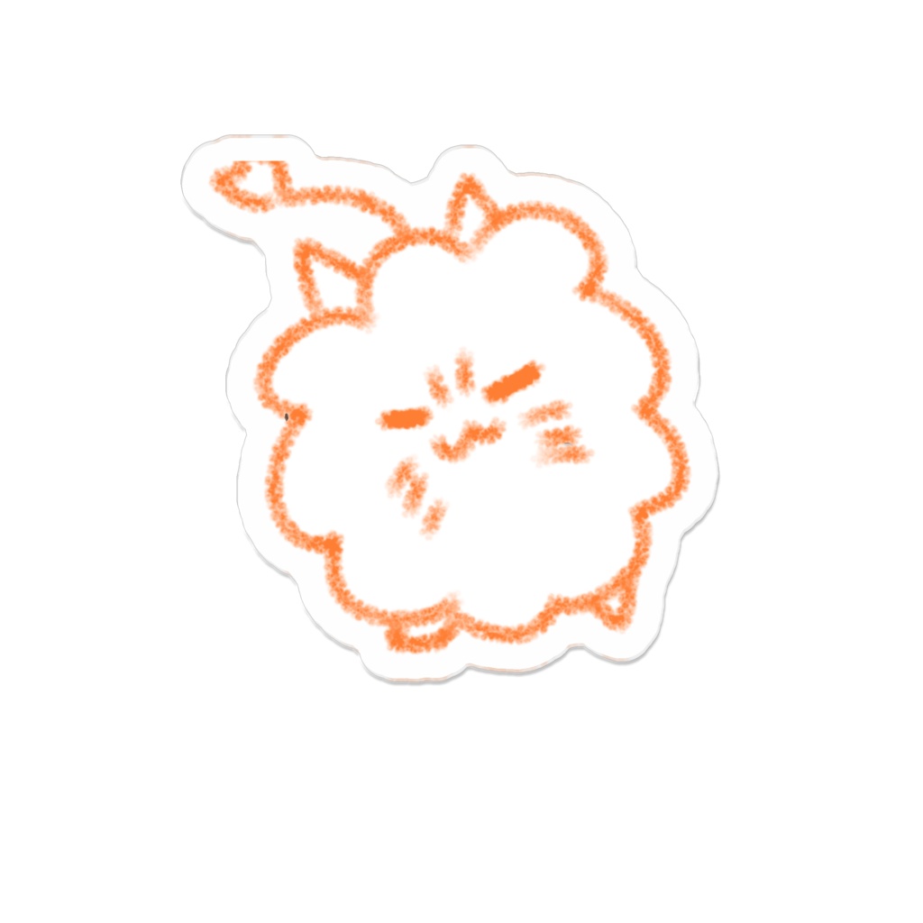 らいおんさんアクリルバッジ