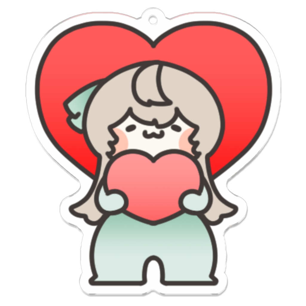 折原のアクリルキーホルダー(LOVE)