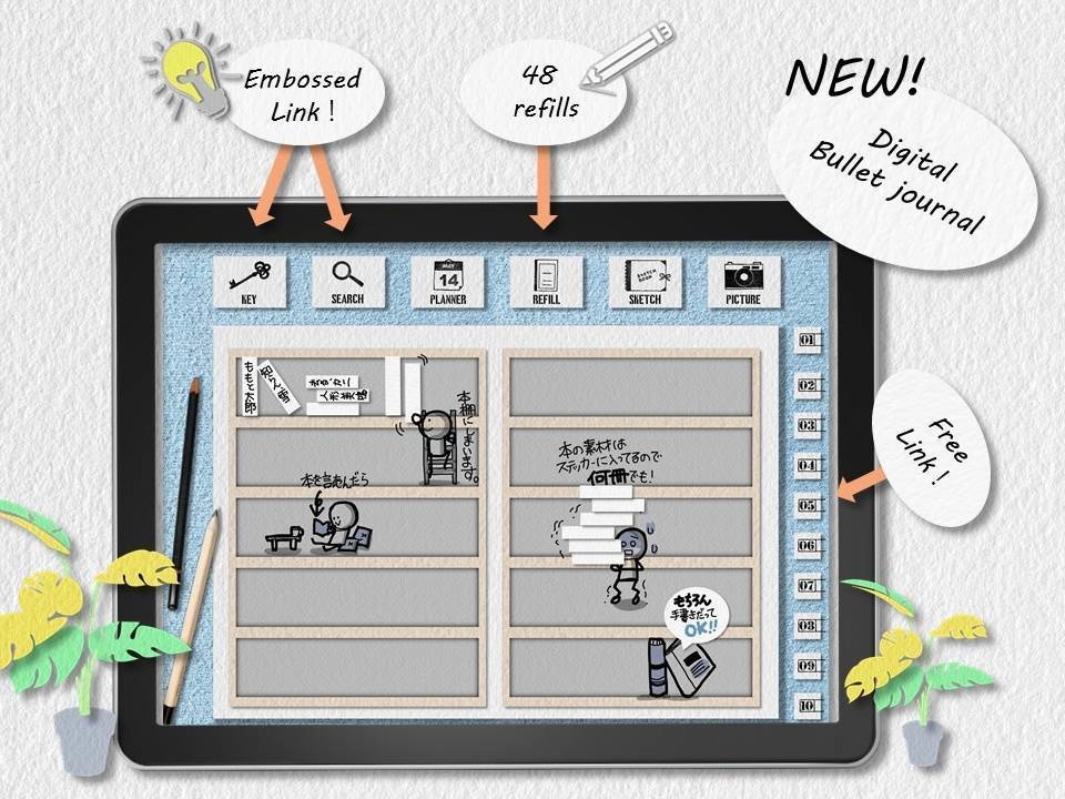 動く手帳│20’09〜21’12│2021年│動く手帳はここ!iPad・タブレットで使える動くテジタルプランナー・バレットジャーナルテンプレート