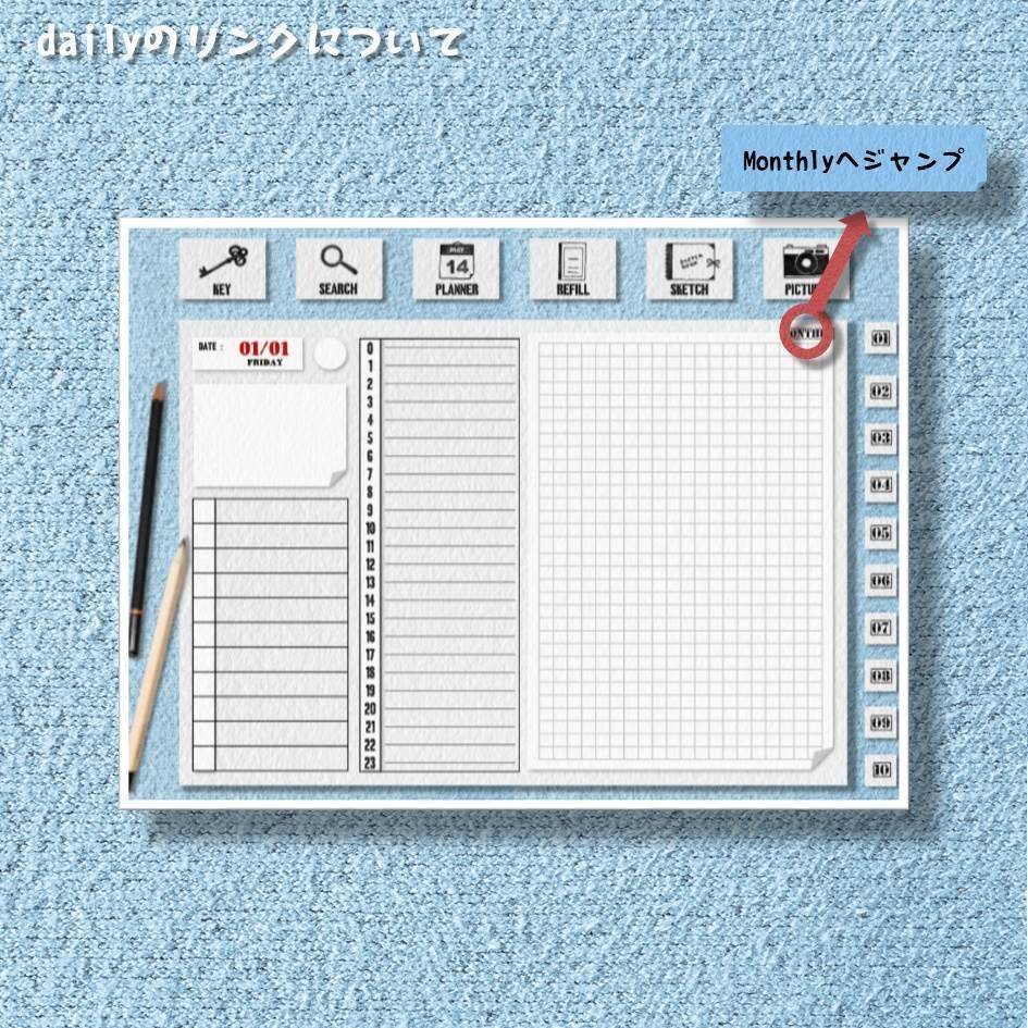 動く手帳│20’09〜21’12│2021年│動く手帳はここ!iPad・タブレットで使える動くテジタルプランナー・バレットジャーナルテンプレート