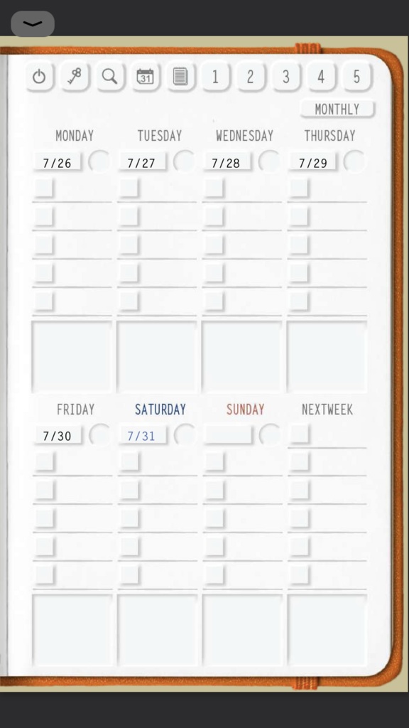 【スマプラ】スマホで使えるデジプラはここ!スマホ用縦型デジタルプランナー・バレットジャーナル