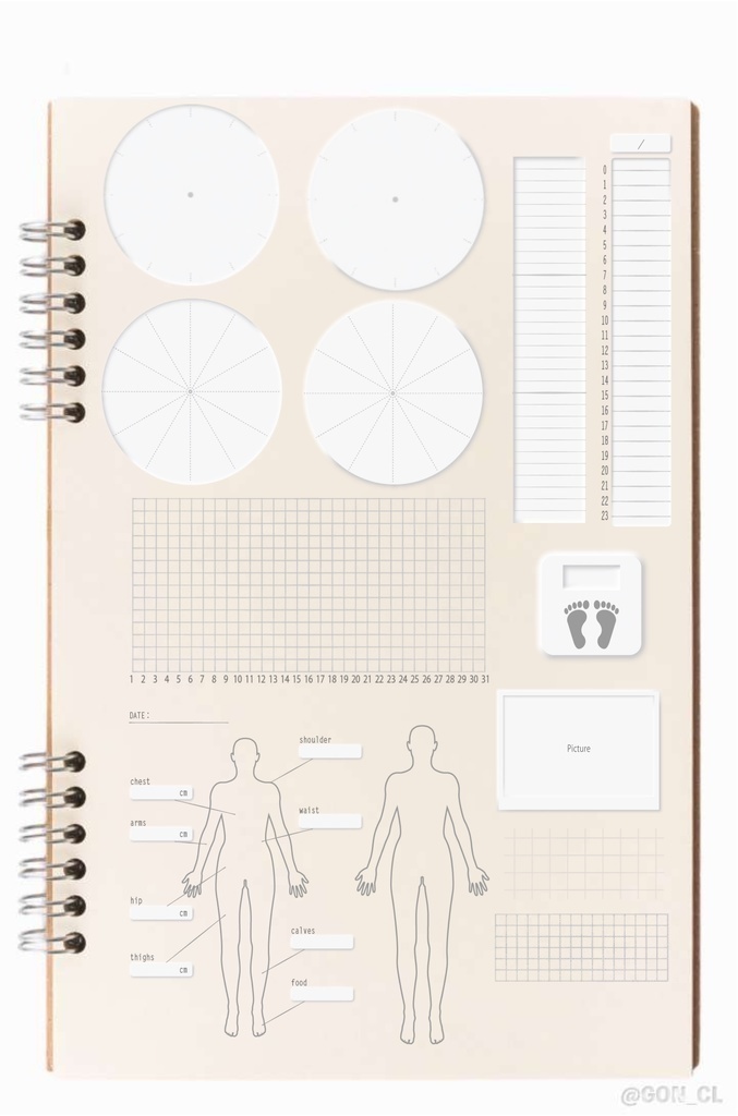 デジプラ│21’11〜22’12│11月始まり2022│BUJO・テジタルプランナー・バレットジャーナルipadで使えるテンプレート【ステッカー付】