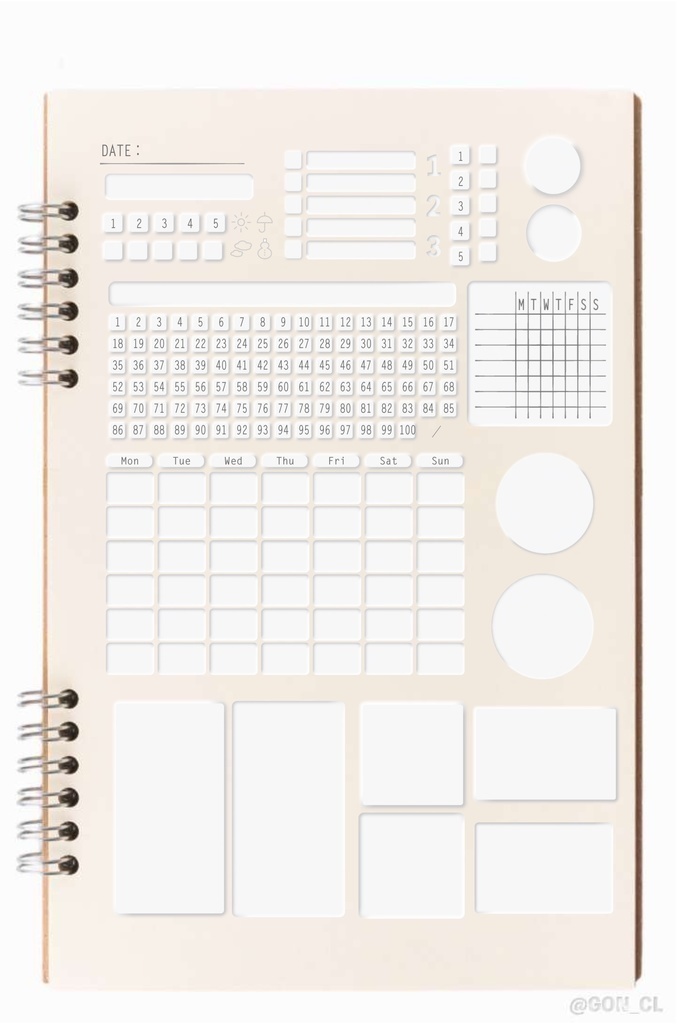 デジプラ│24'6〜25’6│6月始まり2024│BUJO・テジタルプランナー・バレットジャーナルipadで使えるテンプレート【ステッカー付】