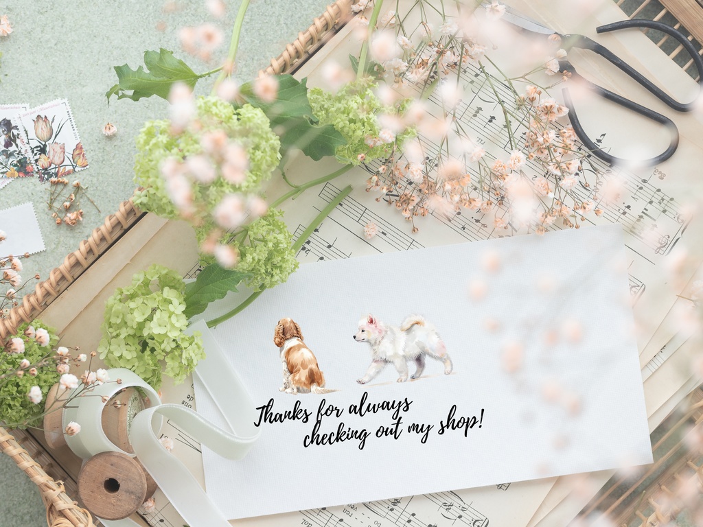 200点セット|水彩犬クリップアート PNG|160匹の犬+ハロウィン&クリスマス イラスト各20点|カード・ステッカー・DIY用 デジタルイラスト 素材