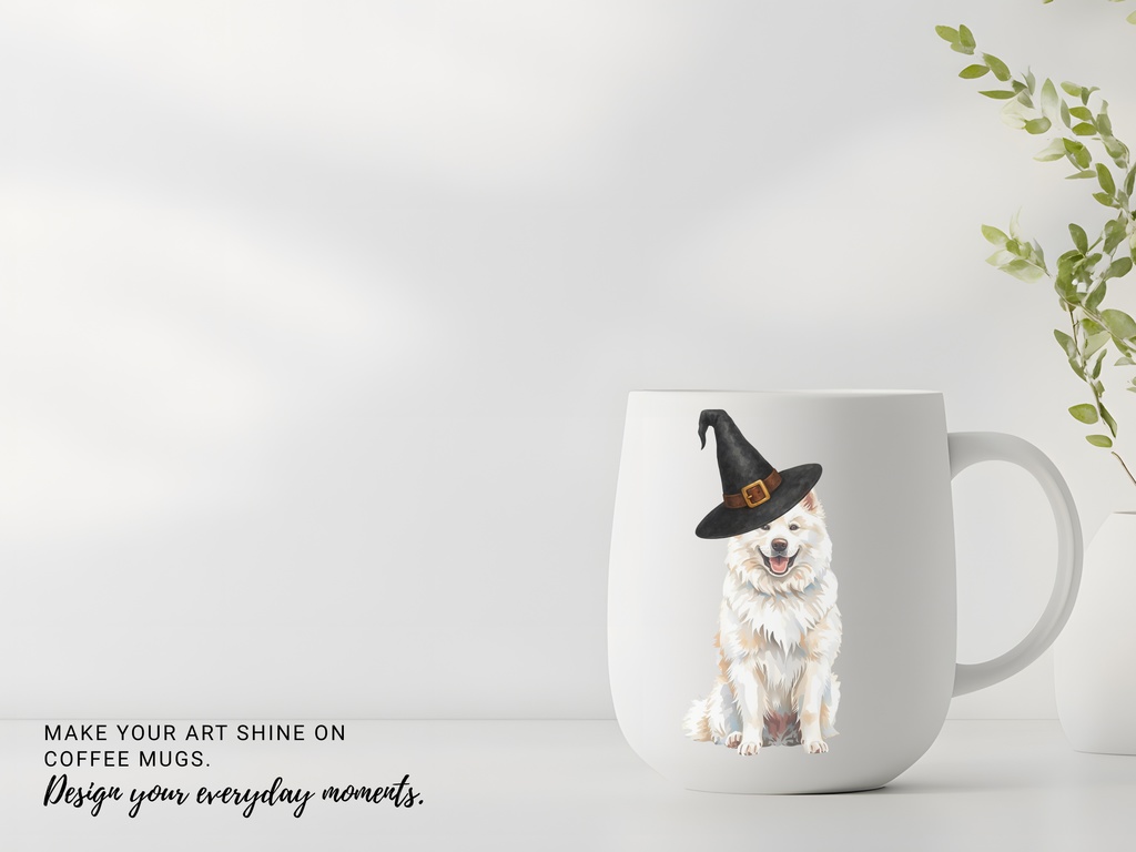 200点セット|水彩犬クリップアート PNG|160匹の犬+ハロウィン&クリスマス イラスト各20点|カード・ステッカー・DIY用 デジタルイラスト 素材