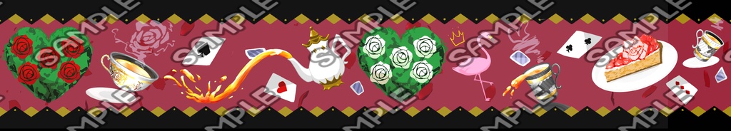 ハーツラビュルのマステ【非公式】